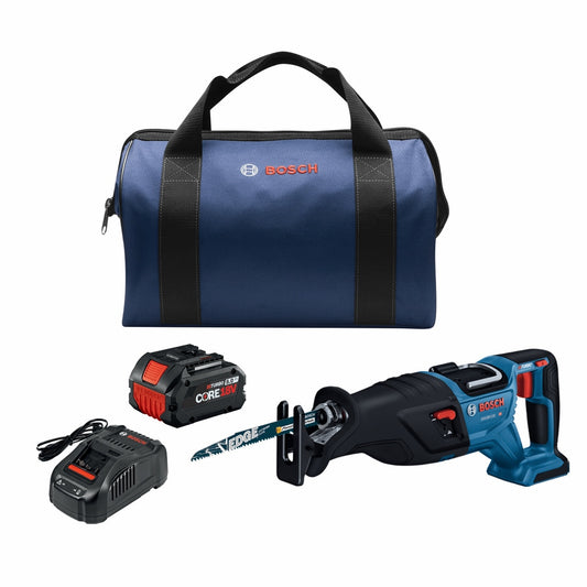 Bosch 18-volt 8-Amp Variable Speed Brushless Cordless Reciprocating Saw (Charger Included and Battery Included) GSA18V-110B14