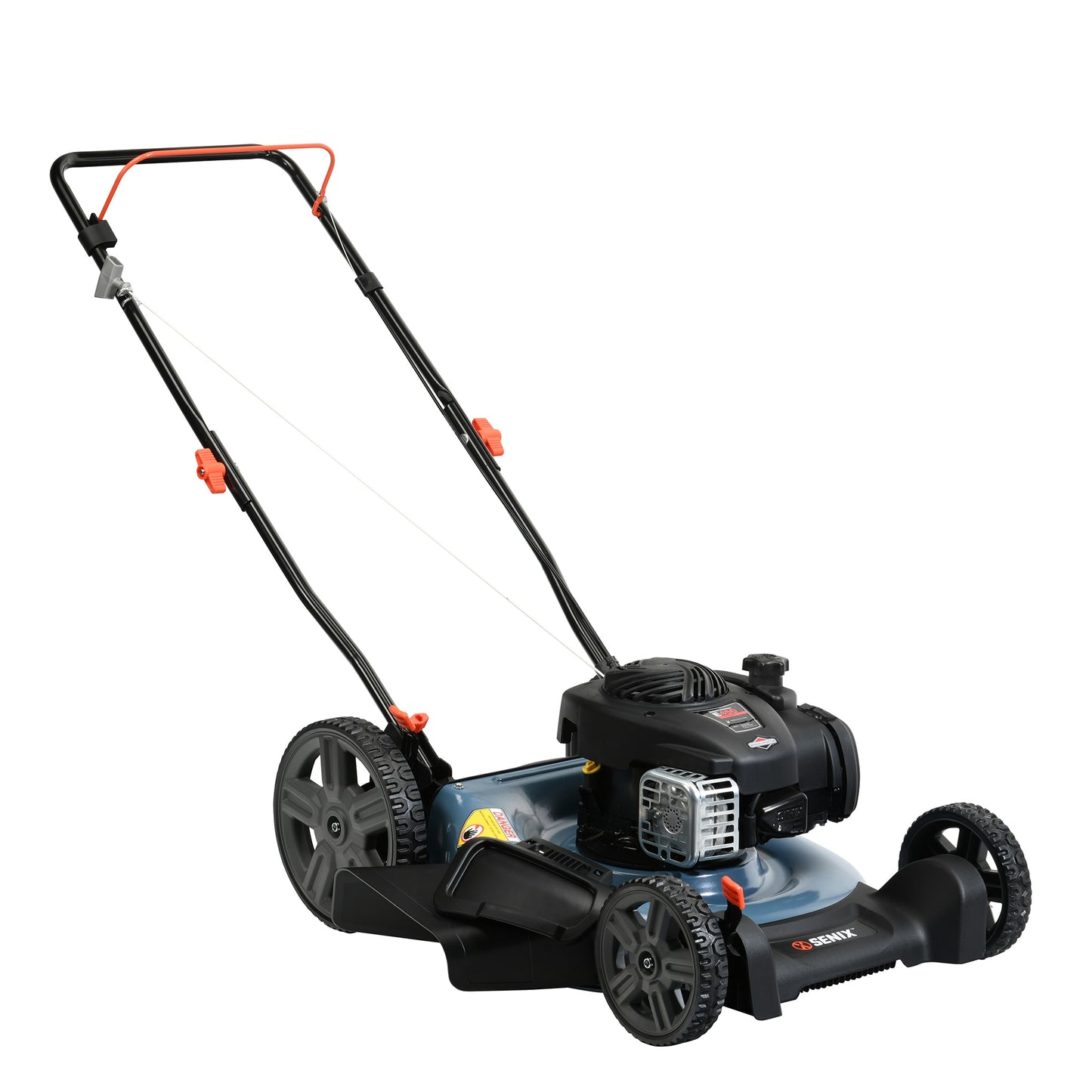SENIX 21-in Gas Push Lawn Mower with 125-cc Briggs and Stratton Engine LSPG-M4