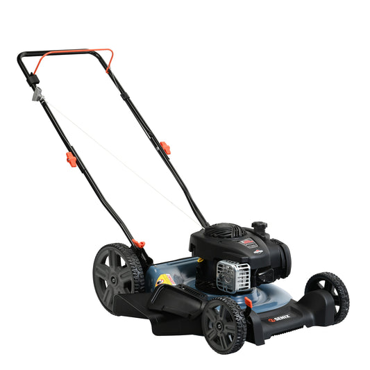 SENIX 4QL 21-in Gas Push Lawn Mower with 140-cc Briggs and Stratton Engine LSPG-M6