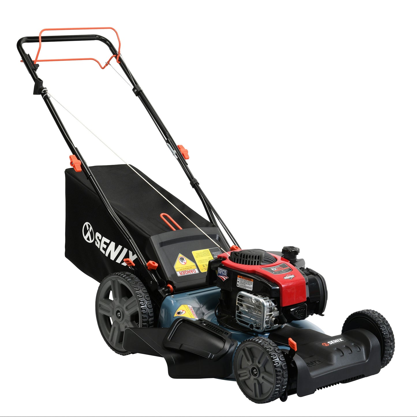 SENIX 21-in Gas Self-propelled Lawn Mower with 150-cc Briggs and Stratton Engine LSSG-M1