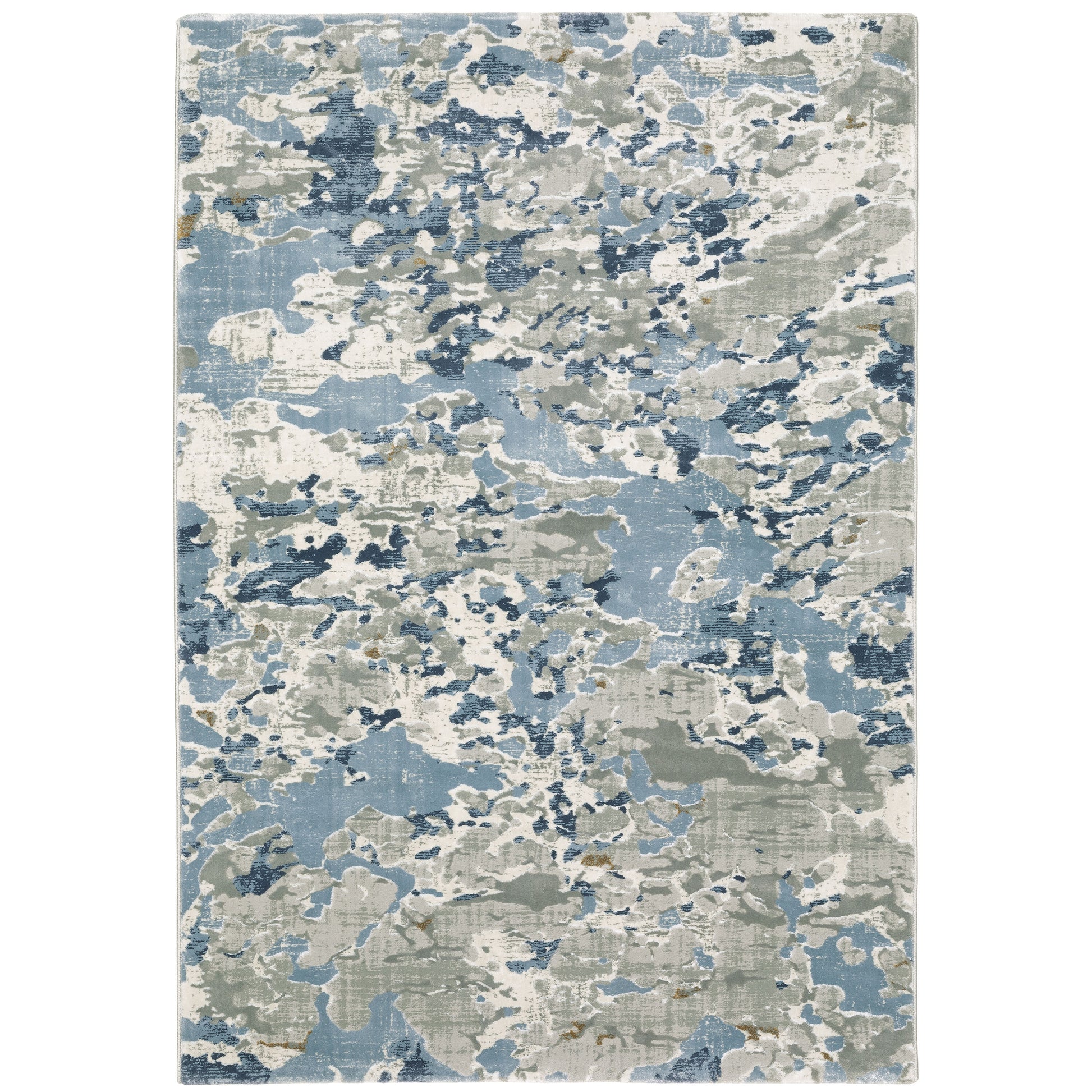 Archer Lane Camdale 6 x 9 (ft) Loomed Gray Rectangular Indoor Abstract Bohemian/Eclectic Pet Friendly Area rug