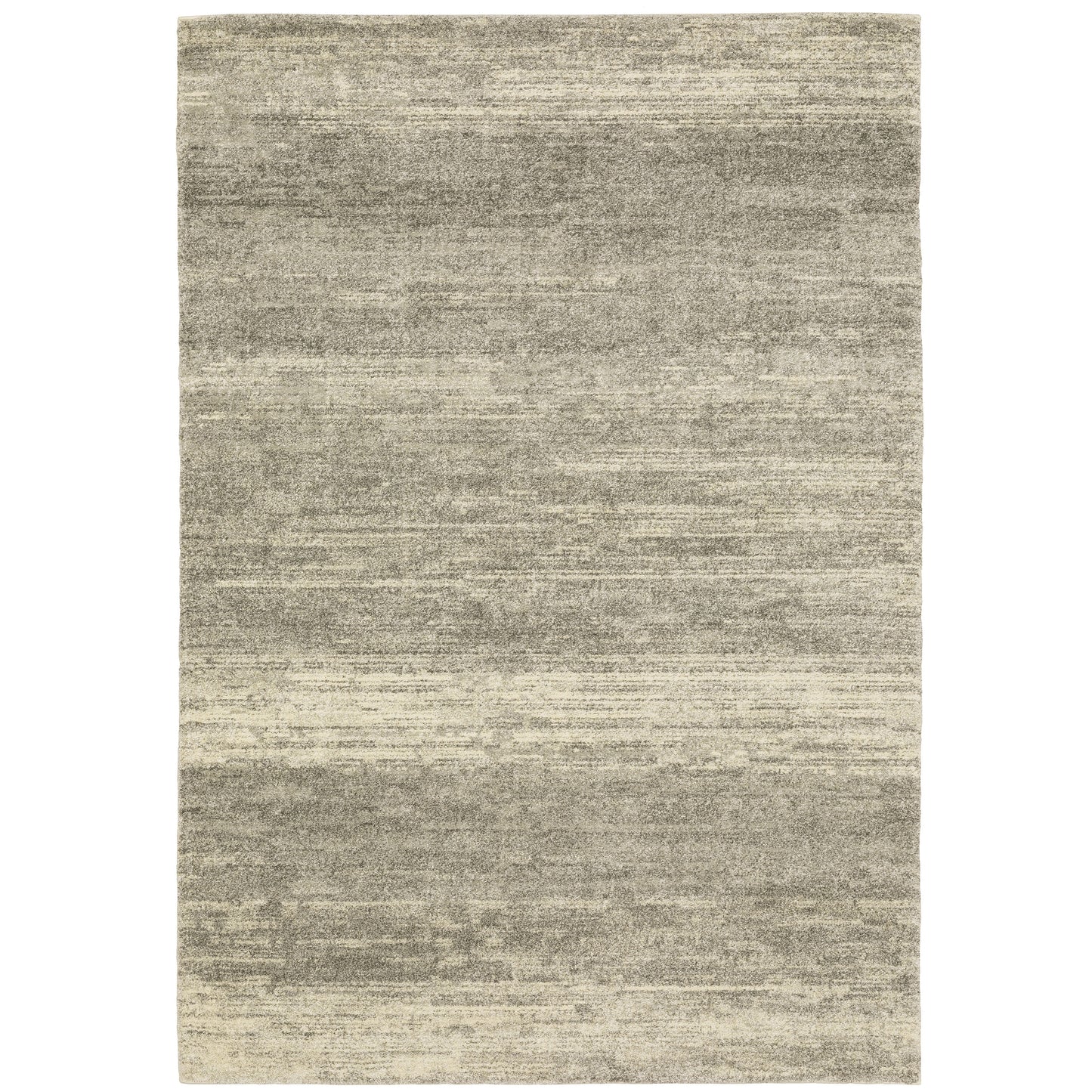 Archer Lane Warren 6 x 9 (ft) Loomed Gray Rectangular Indoor Abstract Bohemian/Eclectic Pet Friendly Area rug