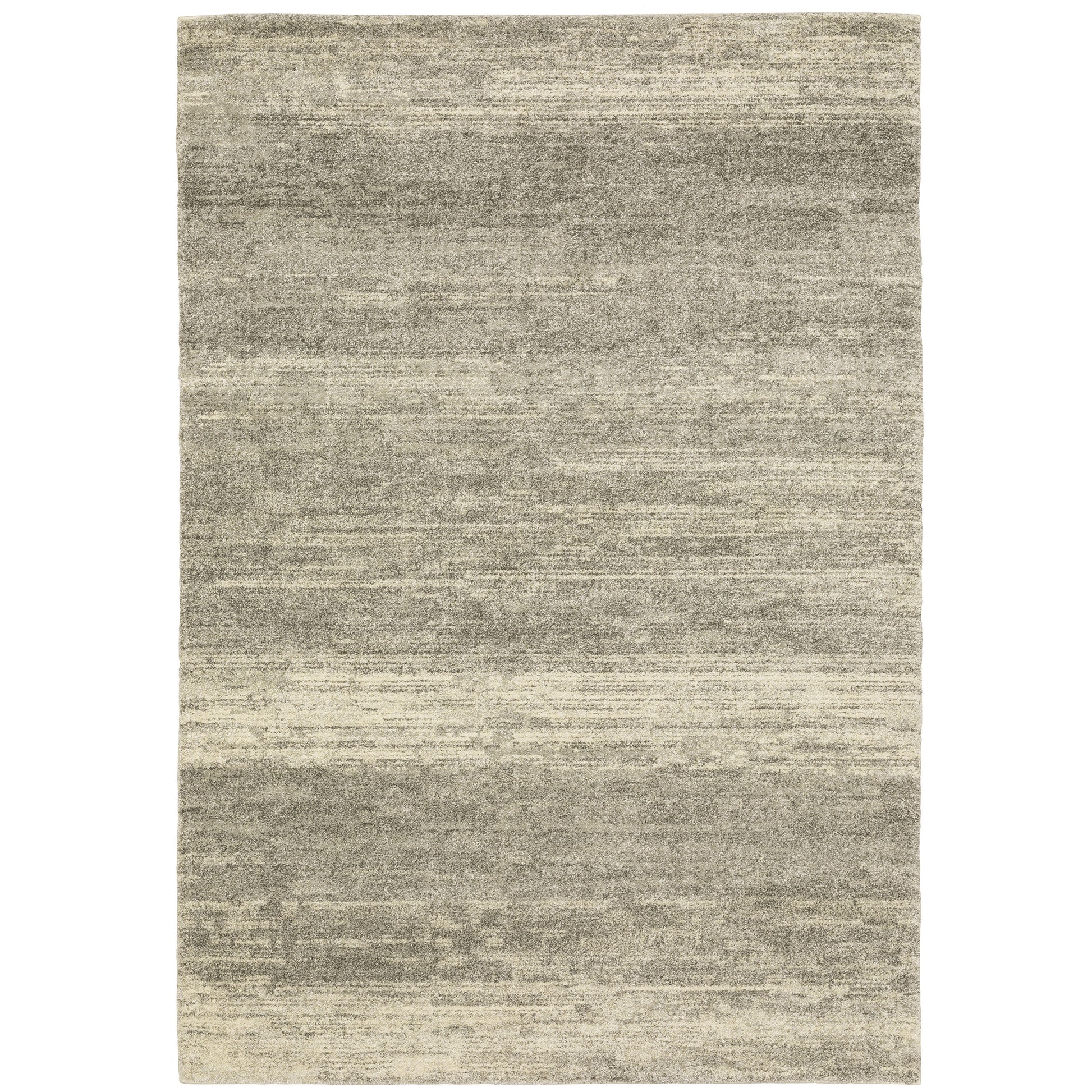 Archer Lane Warren 6 x 9 (ft) Loomed Gray Rectangular Indoor Abstract Bohemian/Eclectic Pet Friendly Area rug