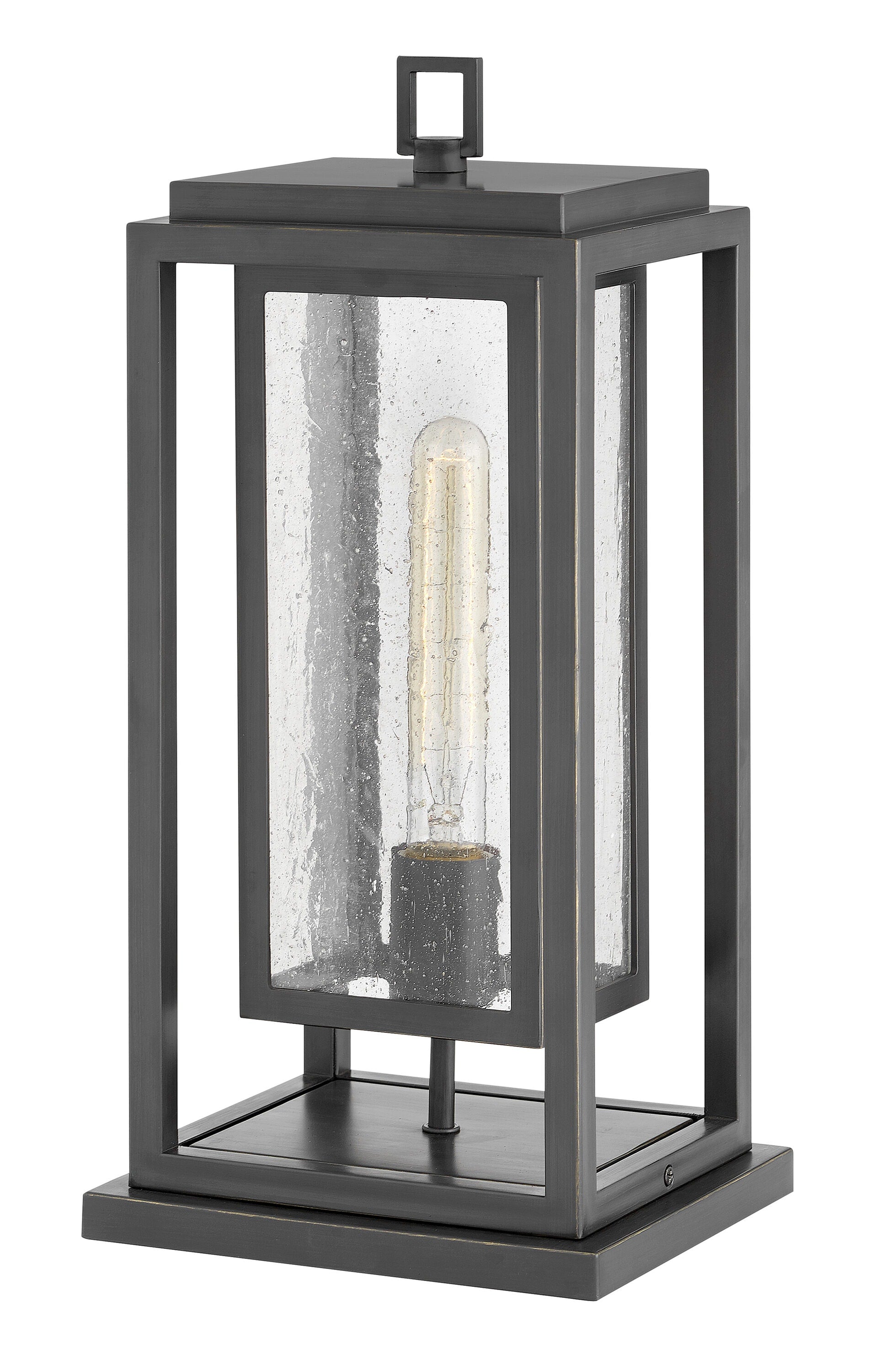 Hinkley Republic 16.5-in Oil Rubbed Bronze Coastal Outdoor Pier mount