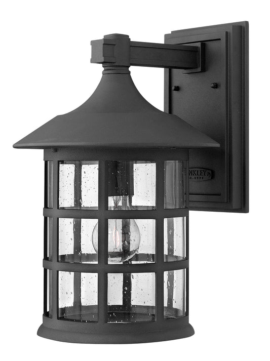 Hinkley Freeport 1 -Light 15.25-in H Black Hardwired Integrated LED Outdoor Wall Light 5366299