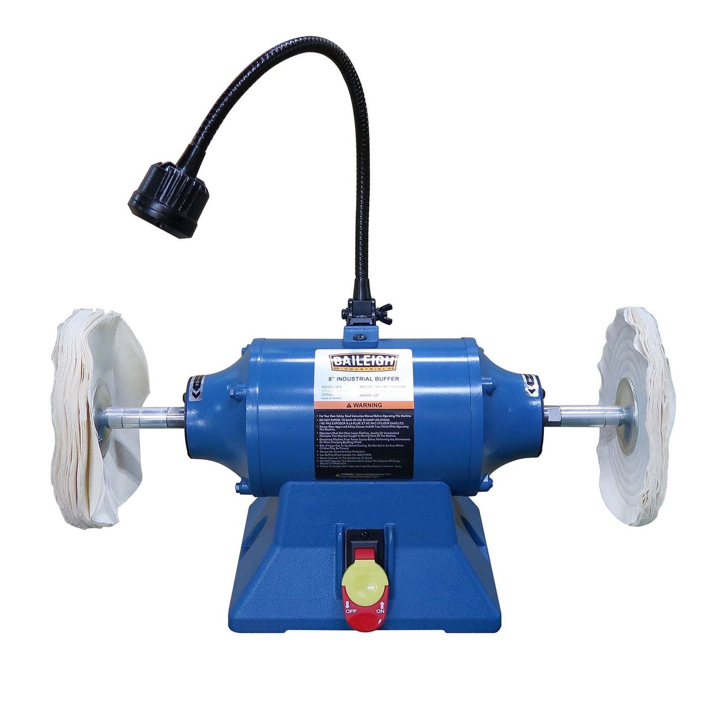 Baileigh Industrial 8-in Variable Speed Bench Grinder 1227897