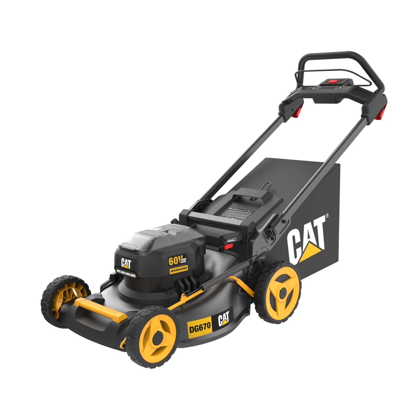 CAT 60-volt 21-in Cordless Push Lawn Mower (Battery and Charger Not Included) DG670.9
