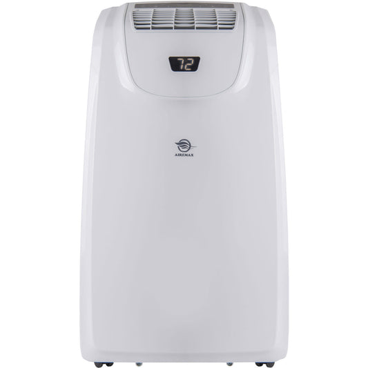 AireMax 8,000-BTU SACC (115-Volt) White Vented Portable Air Conditioner with Remote Cools 500-sq ft APE508CE