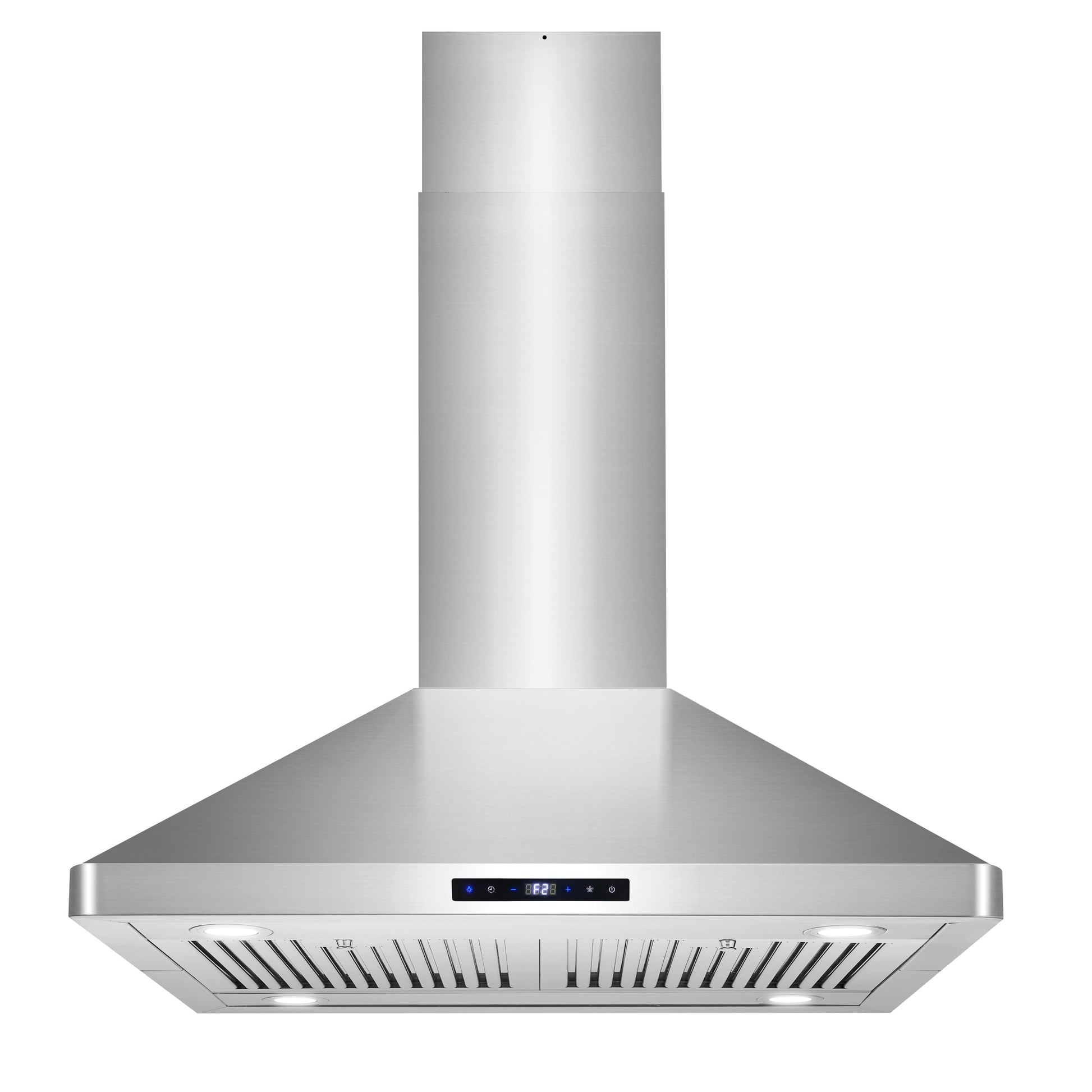 Cosmo 30 inch Ducted 380-CFM Stainless steel Island Range Hood