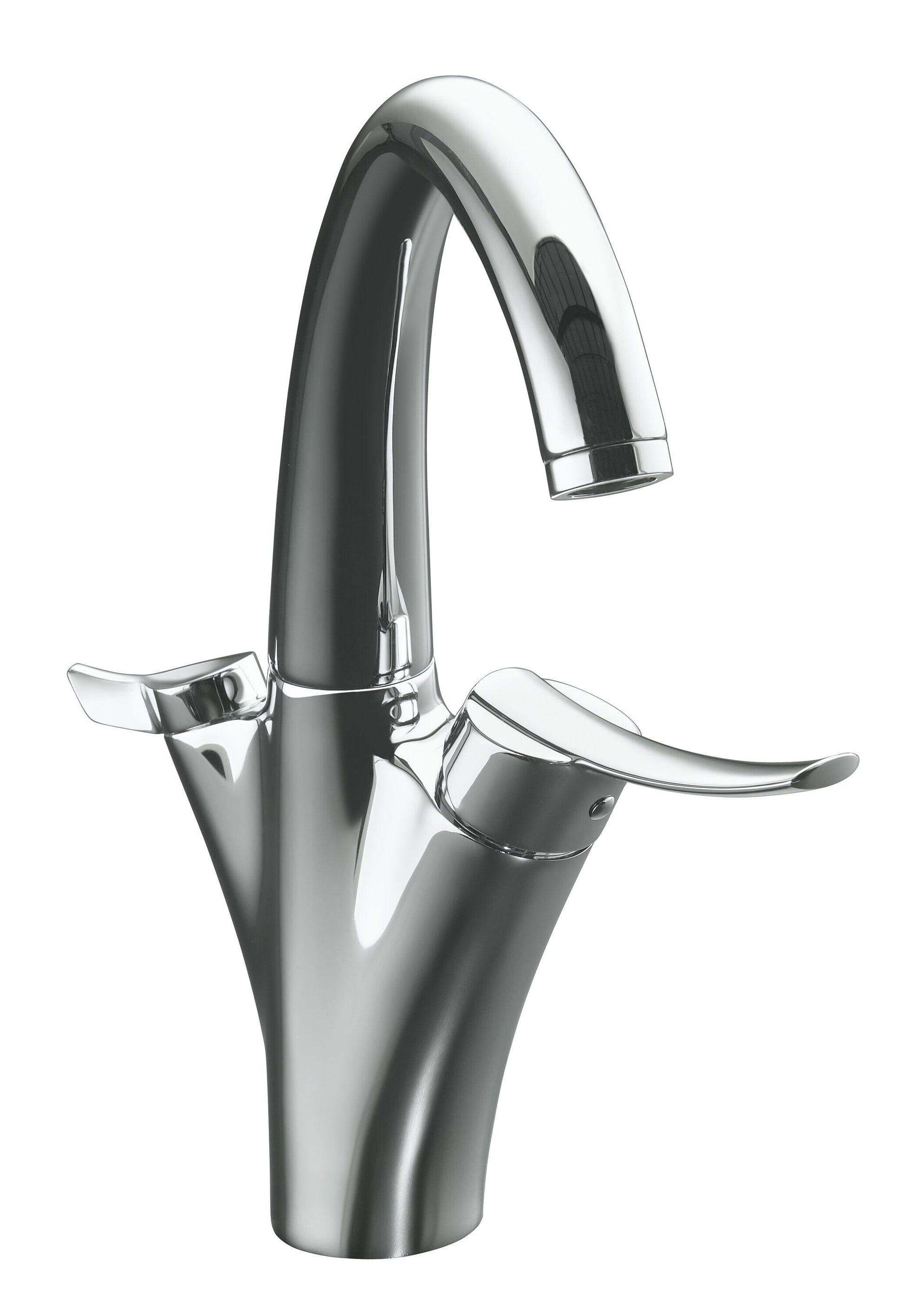 KOHLER Carafe Polished Chrome Single Handle Kitchen Faucet