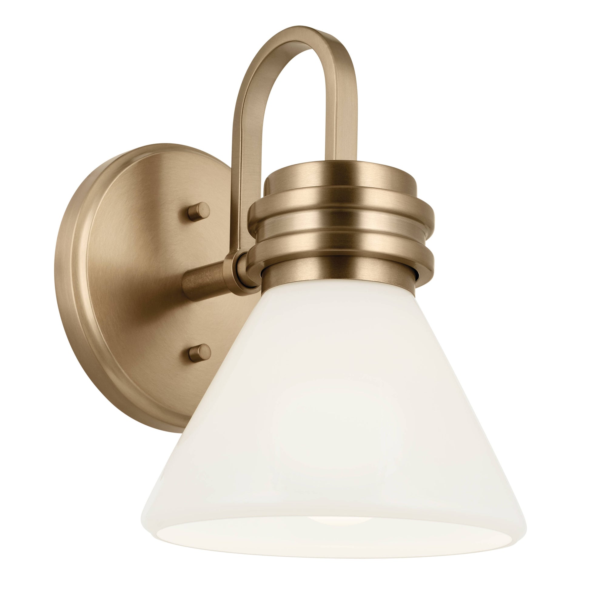 Kichler Farum 7.25-in 1 -Light Gold Modern/contemporary Vanity light 5384809