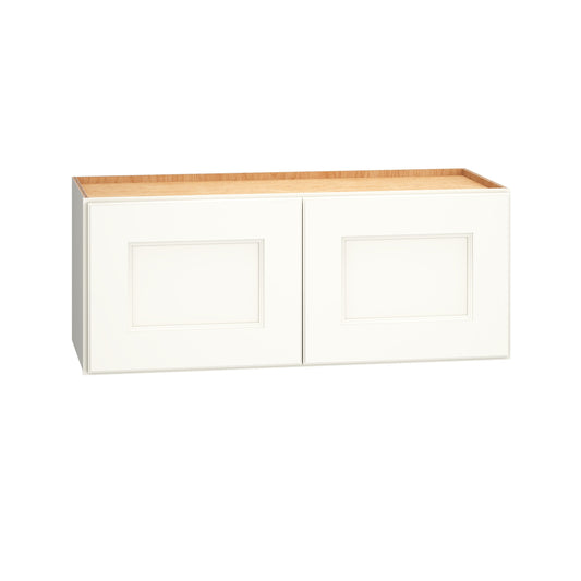 Diamond Express Macaulay 30-in W x 12-in H x 12-in D White Wall Fully assembled Plywood Cabinet Recessed Panel