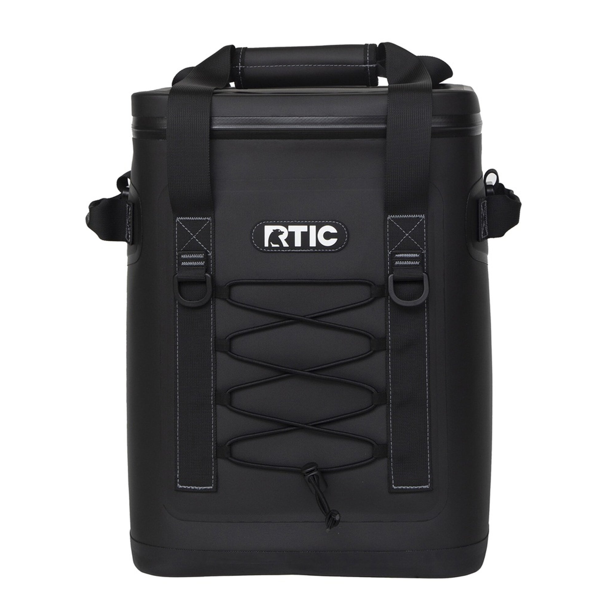 RTIC Outdoors Black 20 Cans Insulated Backpack Cooler 14092