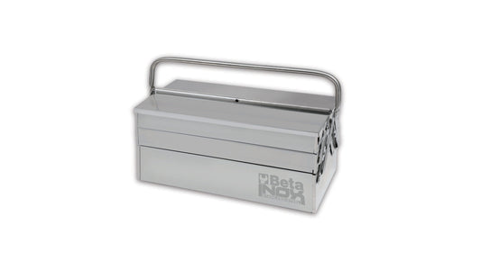 Beta C20 17.72-in W x 8.27-in H x 7.87-in D Silver Steel Tool Box 21203001