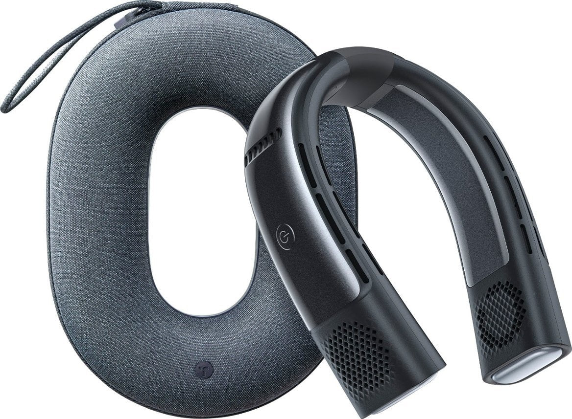 TORRAS 1.5-in 5-Volt 3-Speed High Velocity Indoor/Outdoor Black Personal Fan X00FG1B001