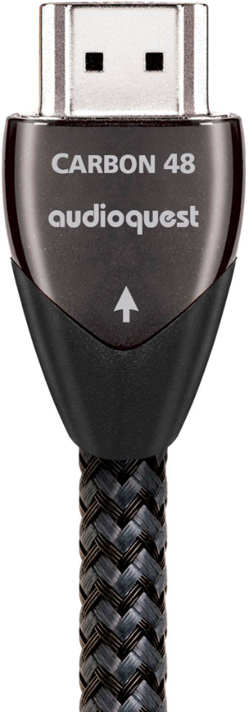 AudioQuest - Carbon 5' 4K-8K-10K 48Gbps HDMI Cable - Gray/Black