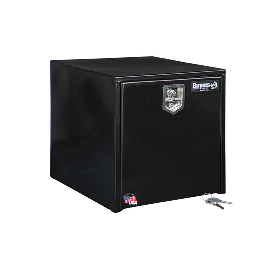 Buyers Products 24-in x 24-in x 24-in Black Steel Underbody Truck Tool Box