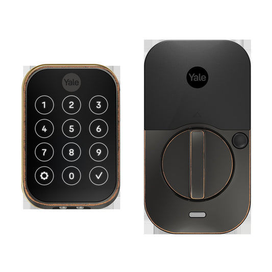 Yale Assure Lock 2 Oil Rubbed Bronze Smart Lock Electronic Deadbolt Bluetooth Touchscreen Keypad YRD450-BLE-0BP