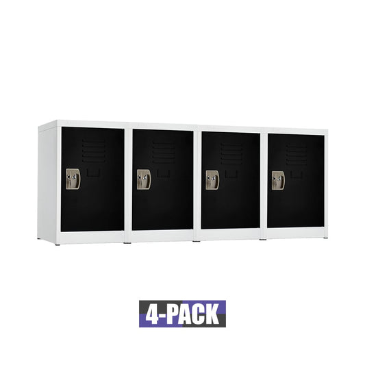AdirOffice 629 Series Set of 4 15-in W x 24-in H x 15-in D Steel Full Storage Lockers