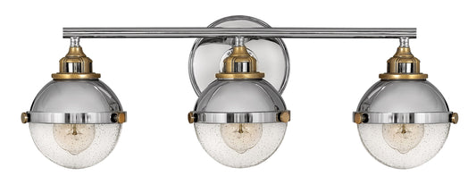 Hinkley Fletcher 25-in 3 -Light Polished Nickel Traditional Vanity light 5662939