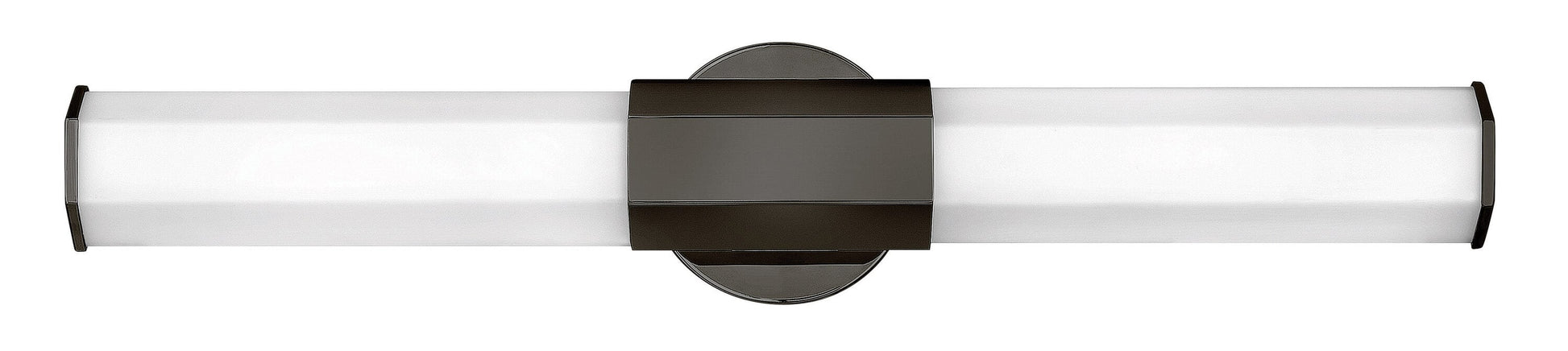 Hinkley Facet 26-in 2 -Light Antique Black Integrated LED Modern/contemporary Vanity light