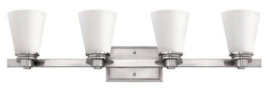 Hinkley Avon 31.75-in 4 -Light Brushed Nickel Transitional Vanity light