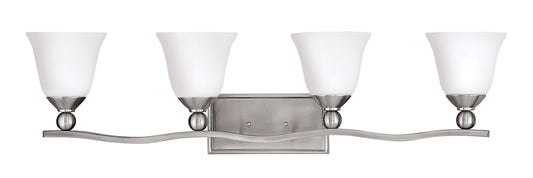Hinkley Bolla 35.75-in 4 -Light Brushed Nickel Transitional Vanity light 5663085