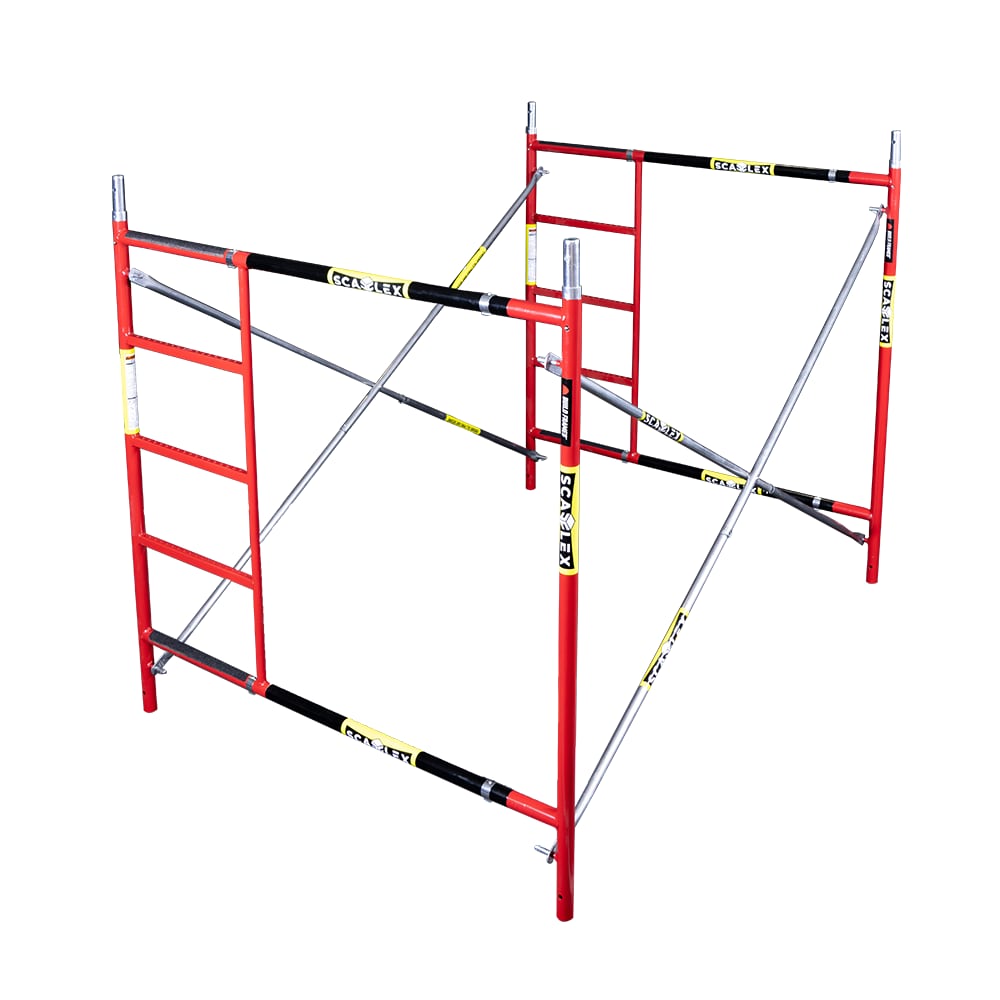 Build Frames Steel 5-ft H x 1.57-ft L Exterior/Interior B-Size Masonry Frames SCAFFLEX 2700-lb BFS55KT+BFL
