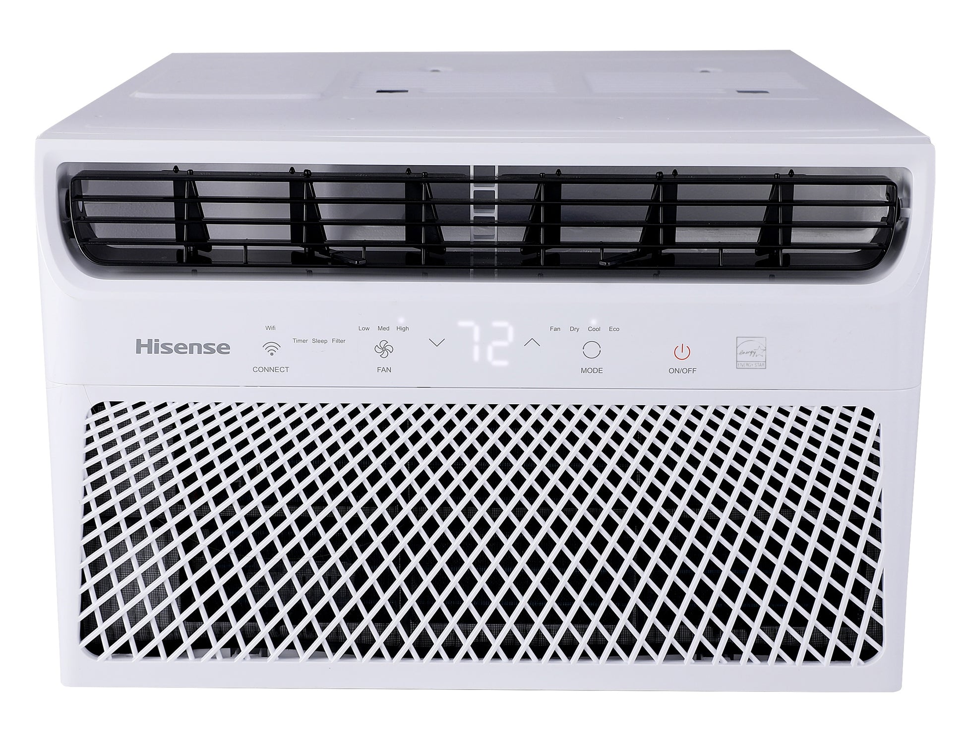 Hisense 450-sq ft Window Air Conditioner with Remote (115-Volt, 10000-BTU) Wi-Fi enabled AW1022CW1W