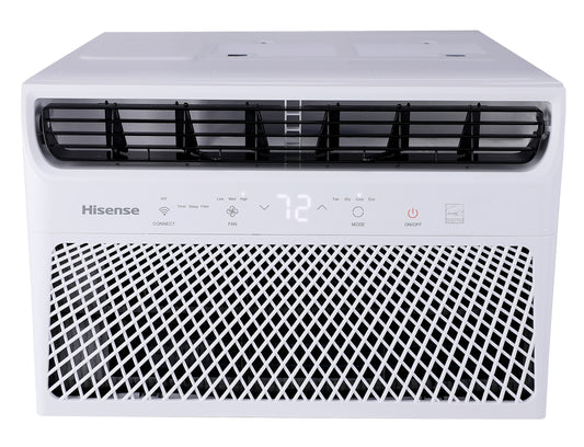 Hisense 450-sq ft Window Air Conditioner with Remote (115-Volt, 10000-BTU) Wi-Fi enabled AW1022CW1W