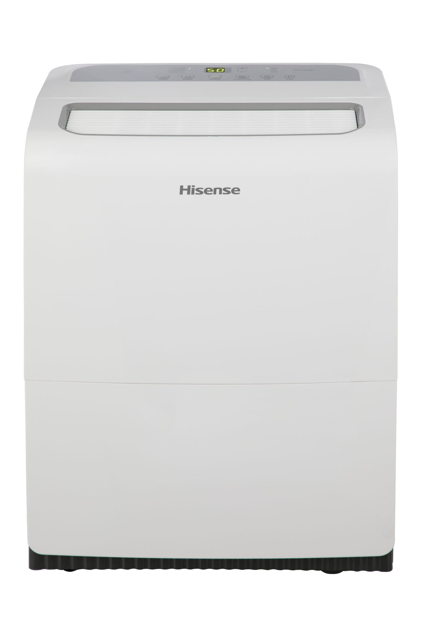 Hisense 60-Pint 3-Speed Dehumidifier with Built-In Pump (For Rooms 3001+ Sq ft) DH6024KP1WG