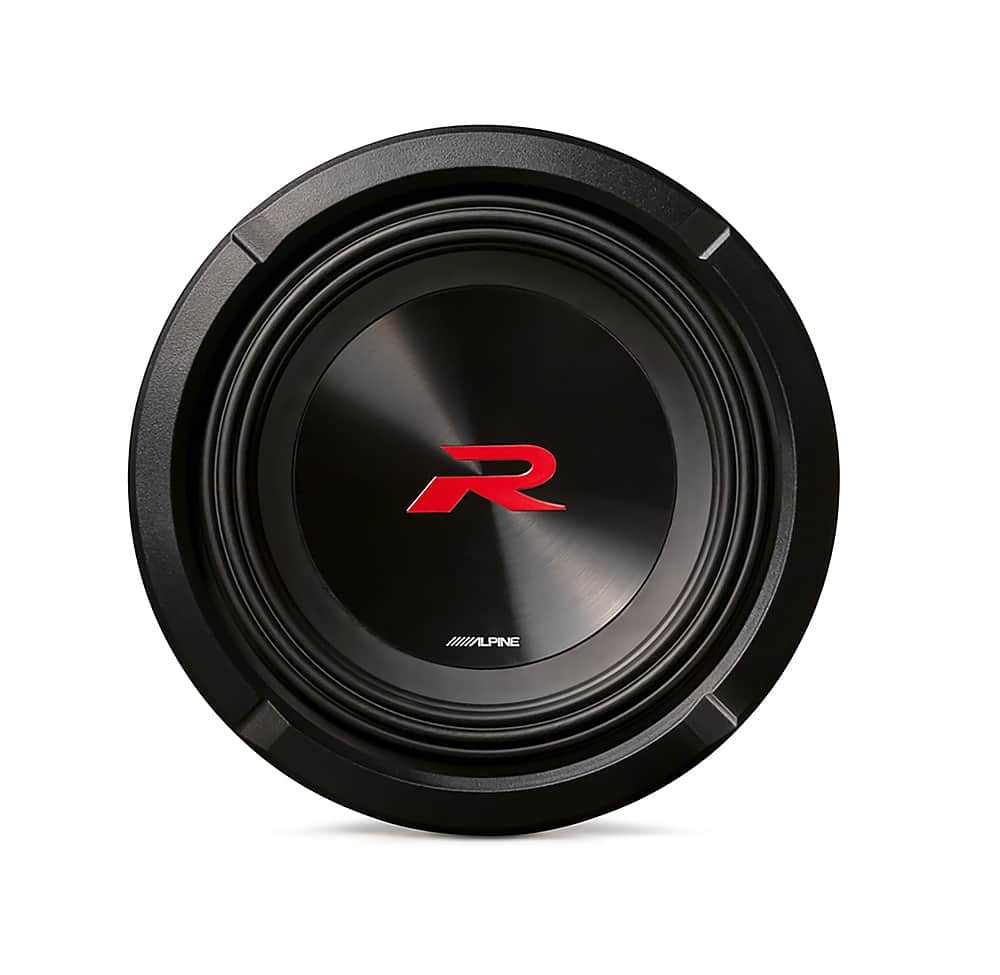 Alpine - R-Series 8" Dual Voice Coil 2-Ohm Subwoofer - Black
