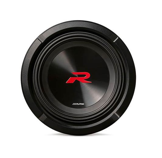 Alpine - R-Series 8" Dual Voice Coil 4-Ohm Subwoofer - Black