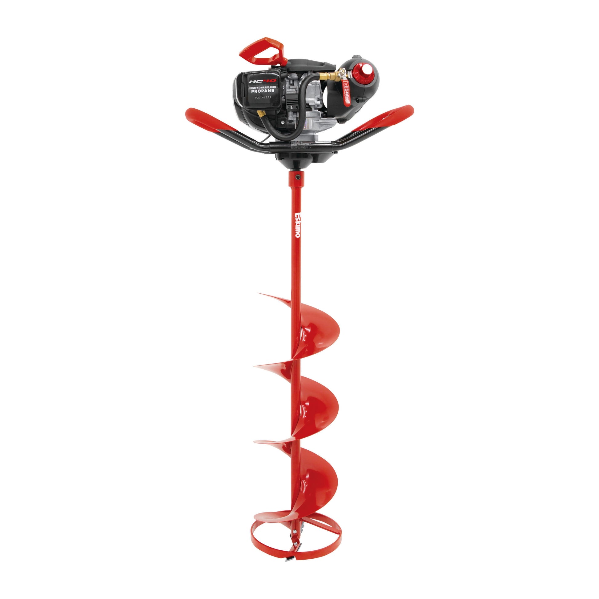 Eskimo 40cc HC40 Propane Ice Auger, 10-inch 10-in Ice Auger Bit HC40Q10