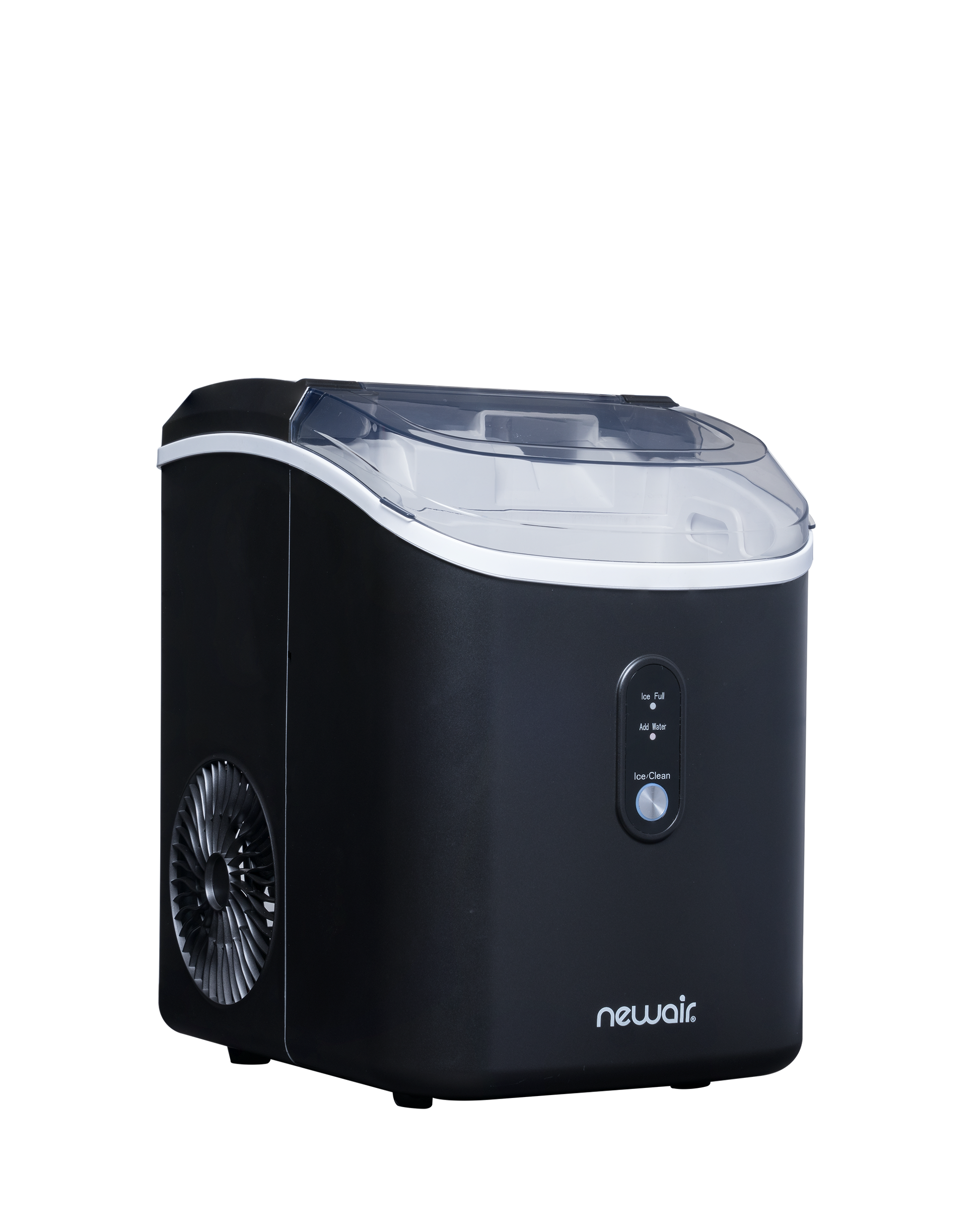 NewAir 26-lb Ice Per day Countertop or portable Nugget/Pebble Ice Maker ( Black )