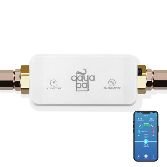 Wasserstein Indoor Smart Water Leak Detector with Automatic Shut-off Valve 4895230317761