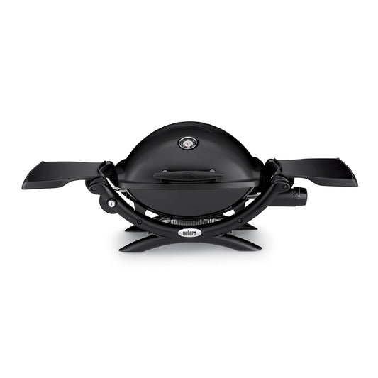 Weber Q 1200 189-Sq. in Black Portable Liquid propane Grill