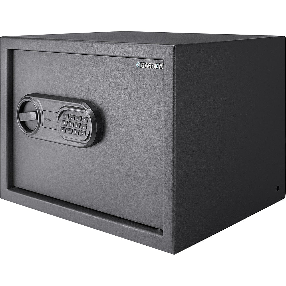 Barska - WL80 WardenLight Mini LED Digital Keypad Safe - Black