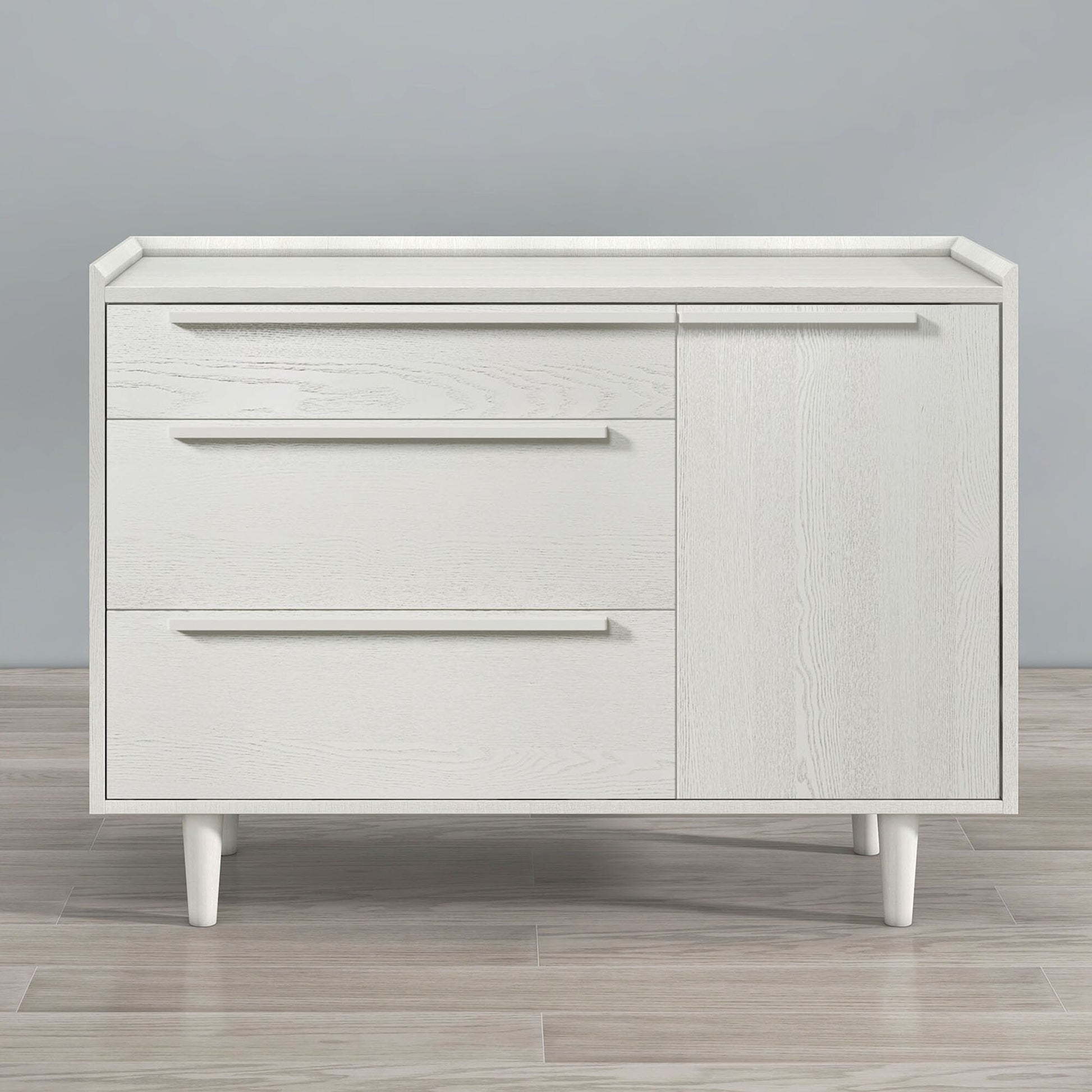 ModernLuxe 16.9-Inches W x 32.7-Inches H MDF / Freestanding Utility Storage Cabinet