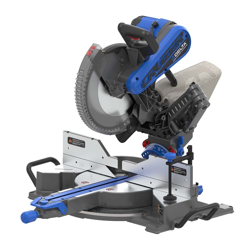 Delta Cruzer 12-in 15-Amp Dual Bevel Sliding Compound Corded Miter Saw 26-2312