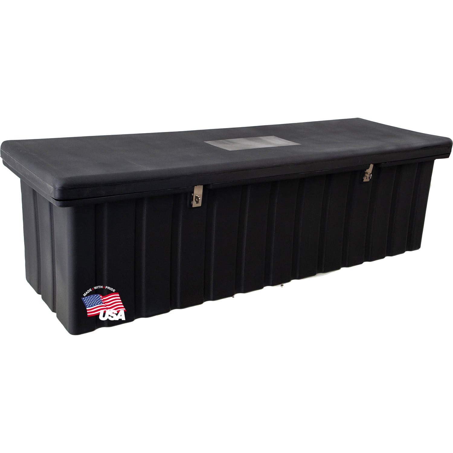 Buyers Products 77-in x 25-in x 23-in Black Plastic Chest Truck Tool Box 1712260