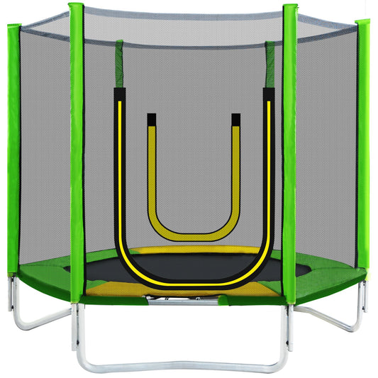 Miki Shinly Trampoline 7-ft Round Kids in Green