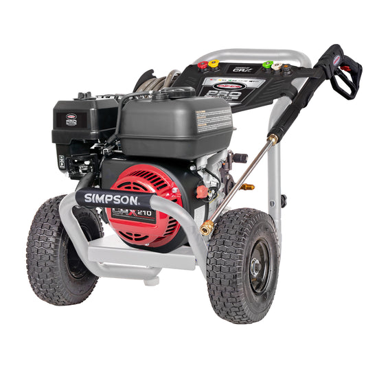 SIMPSON Powershot 3500 PSI 2.5-GPMs Cold Water Gas Pressure Washer with 4 Spray Tips PS61375