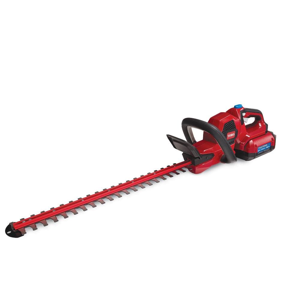 Toro Flex-Force 60-volt Max 24-in Battery Hedge Trimmer 2 Ah (Battery and Charger Included) 51841