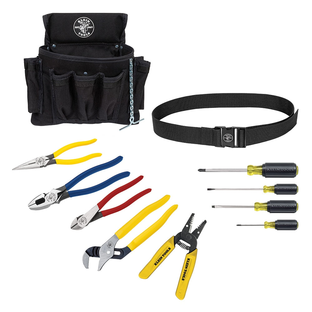Klein Tools Electrical Apprentice Tool Kit 11-Piece Household Tool Set 92911