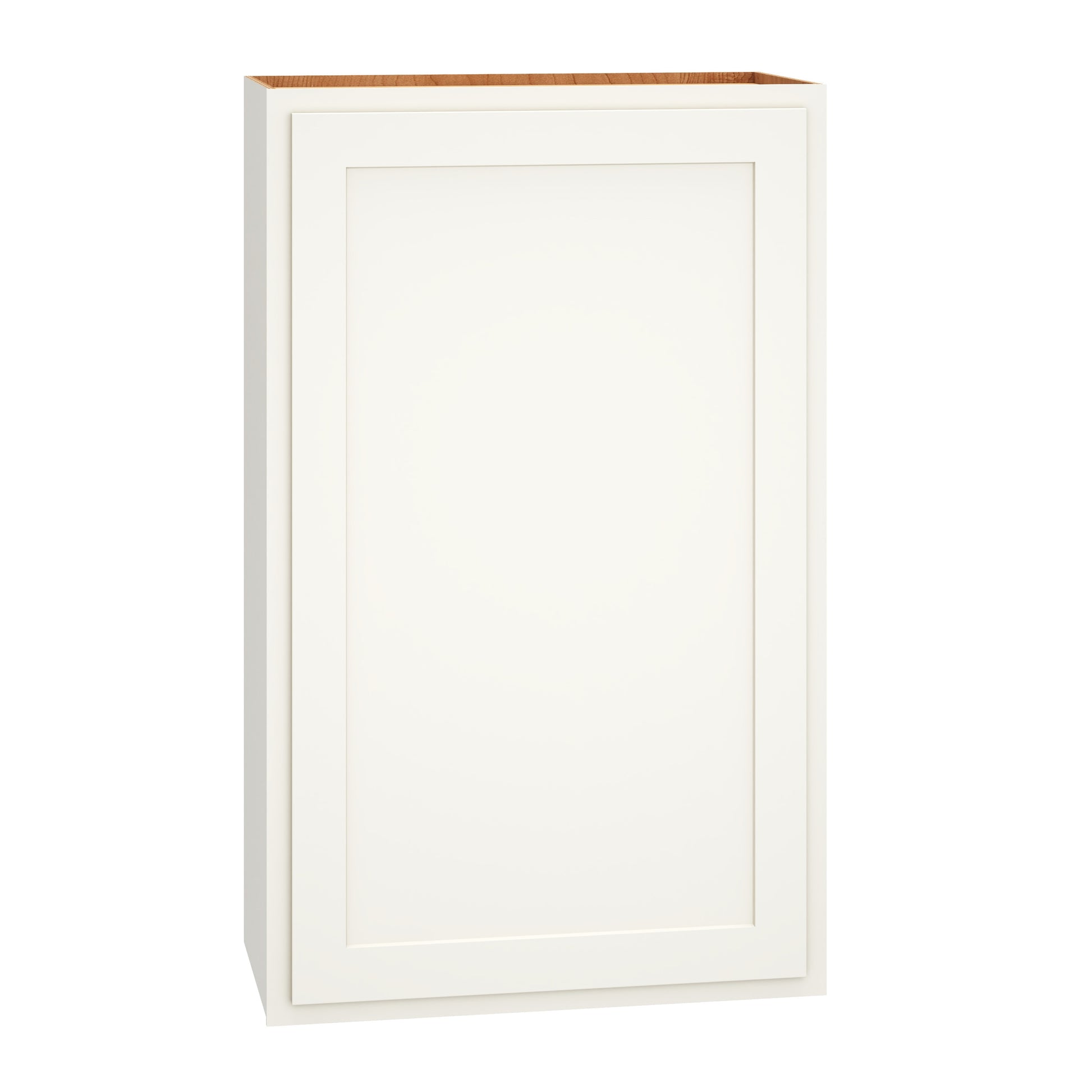 Diamond Express Jamestown 24-in W x 39-in H x 12-in D White Partial Overlay Wall Fully assembled Plywood Cabinet Recessed Panel Shaker