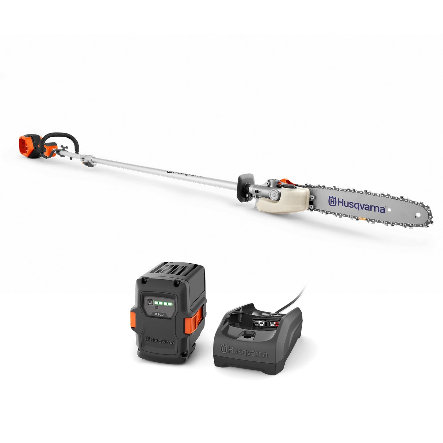 Husqvarna 330iKP 40-volt 10-in 4 Ah Battery Pole Saw (Battery and Charger Included) 970701205