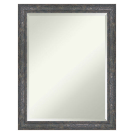 Amanti Art Angled Metallic Rainbow Frame 21.25-Inches W x 27.25-Inches H Rectangle Angled Metallic Rainbow Framed Vanity Mirror