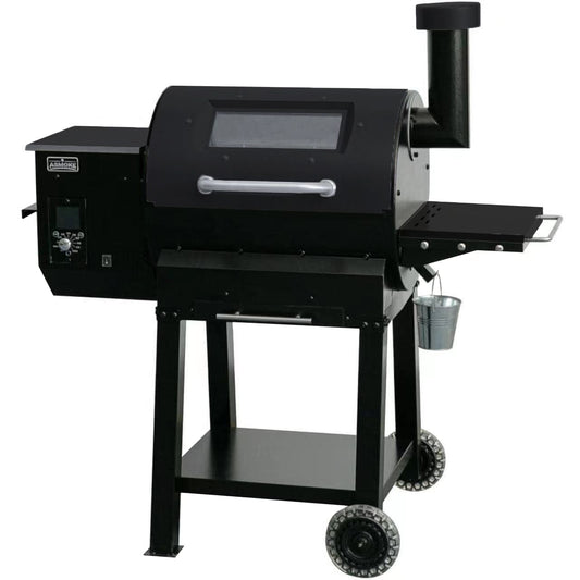 ASMOKE AS550P 515-Sq in Black Pellet Grill GR01023USAS