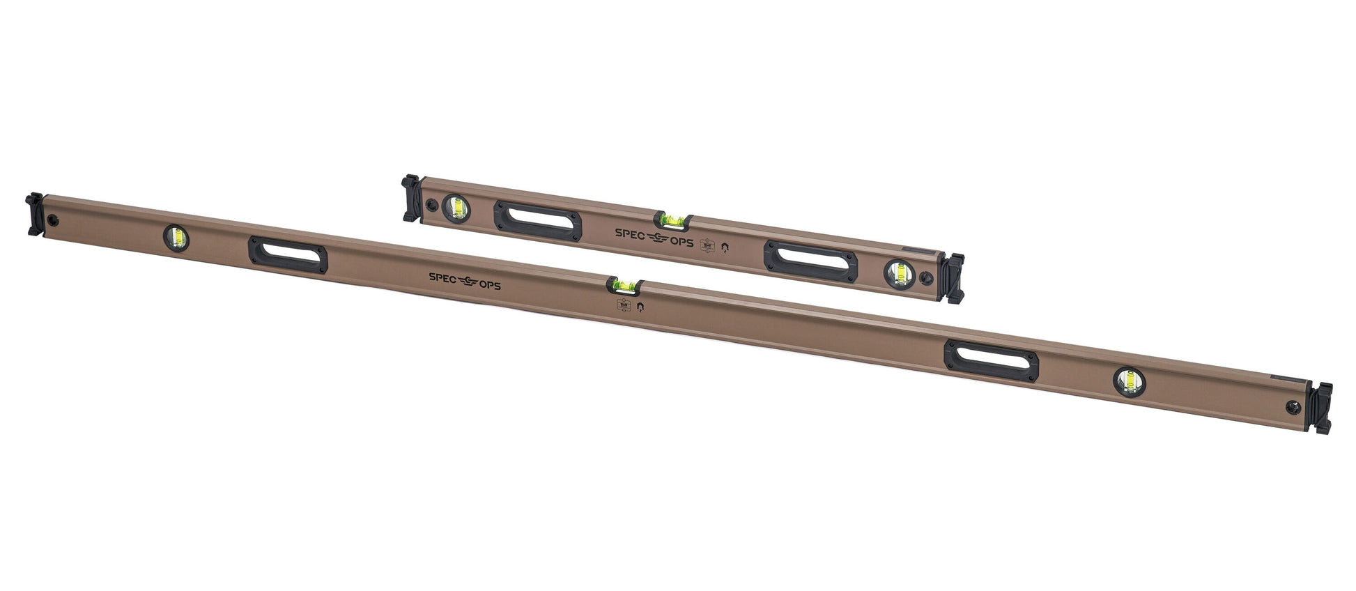 Spec Ops Tools Aluminum 78.3-in 3 Vial Magnetic Box Beam Level SPEC-LEVEL-JAMBSET